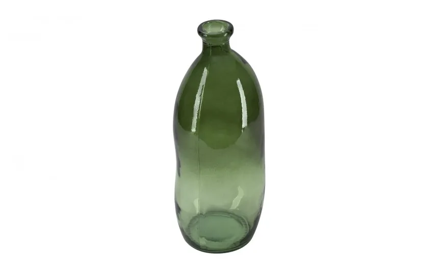 San Miguel Wazon szklany 35 cm zielony C463 New