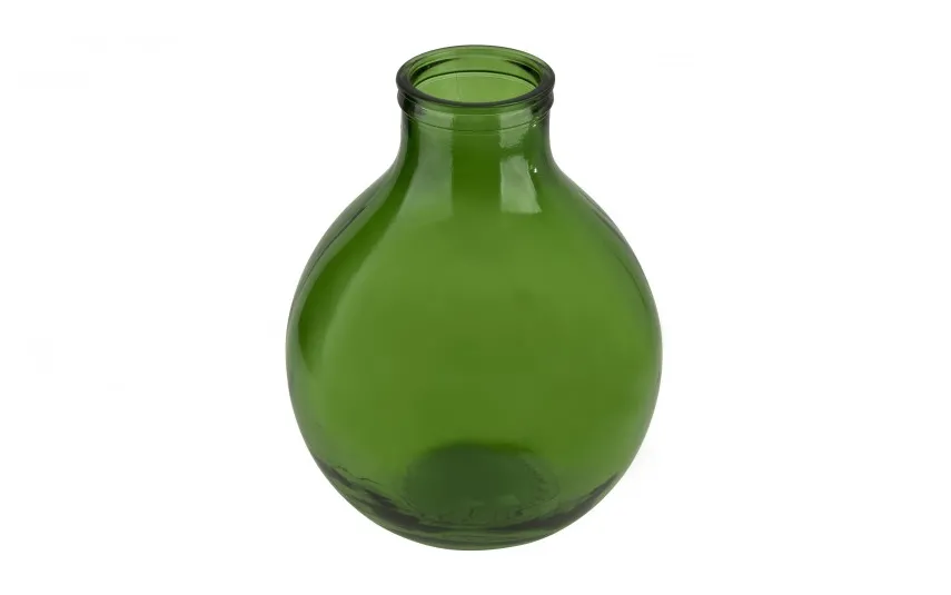 San Miguel Wazon szklany 46 cm zielony Sale