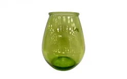 San Miguel Wazon szklany 23 cm zielony 4856 recykling DB22 Outlet
