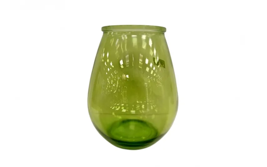 San Miguel Wazon szklany 23 cm zielony 4856 recykling DB22 Outlet