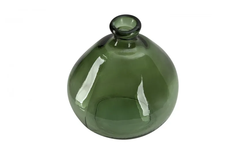 San Miguel Wazon szklany 33 cm zielony C463 Outlet