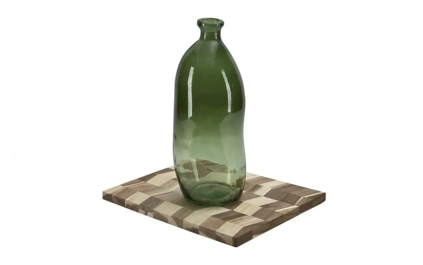 San Miguel Wazon szklany 46 cm zielony Sale