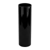 Sigma Glass Wazon szklany Cylinder 40 cm czarny Hot