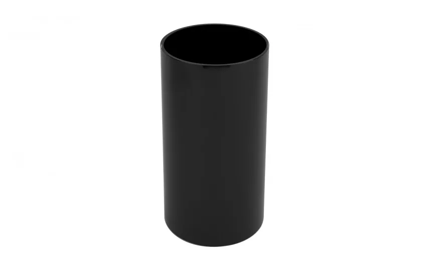Sigma Glass Wazon szklany Cylinder 30 cm czarny New