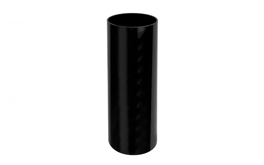 Sigma Glass Wazon szklany Cylinder 40 cm czarny Hot