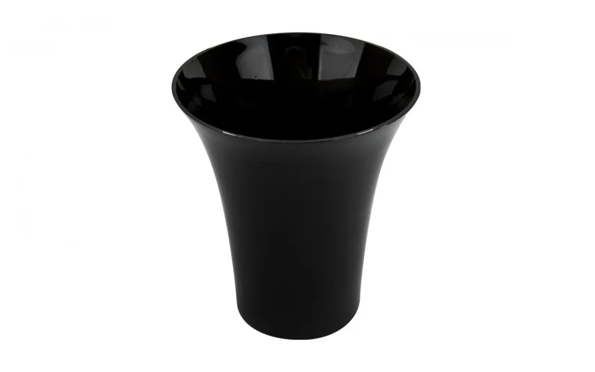 Art-Pol Wazon szklany czarny 22 cm Sale
