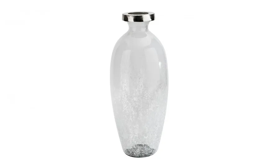 Dekor Pap Wazon szklany nakrapiany wysoki 40cm Online