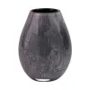 Sigma Glass Wazon szklany w barwach fioletu owalna podstawa Hot