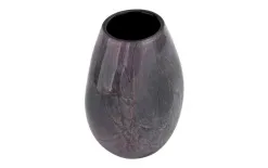 Sigma Glass Wazon szklany w barwach fioletu owalna podstawa Hot