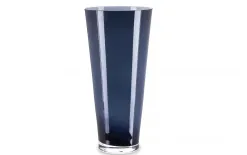 Art-Pol Wazon szklany wysoki 32 cm niebieski AP162965 Outlet