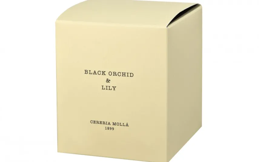 Cereria Molla Świeca 230 g "Black Orchid and Lily" Best