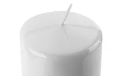 Witek Home Świeca klubowa biała wys. 15 cm Hot