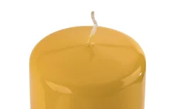 Witek Home Świeca klubowa żółta wys. 15 cm Outlet