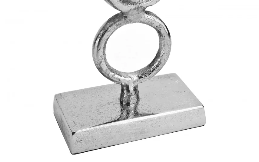 Dekor Pap Świecznik metalowy 33 cm Hot