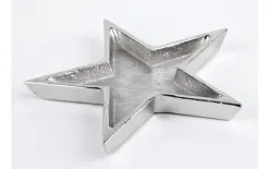 Witek Home Świecznik patera Gwiazda 18cm Clearance