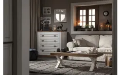 Witek Home by K Witryna 2D P9 Biały postarzany 02 Best