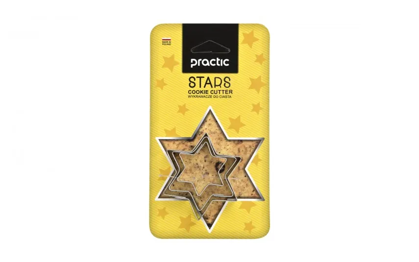 Practic Wykrawacz do ciastek Gwiazdki 3szt. Clearance