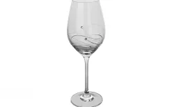 Diamante 2x Kieliszki do białego wina Glitz Sale