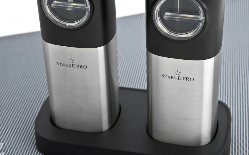 Starke PRO 2 x Młynki elektryczne do soli i pieprzu Magna Clearance