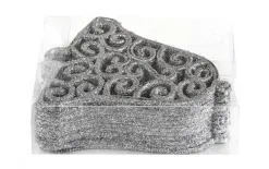 Witek Home 12x Ozdoba świąteczna srebrny dzwonek Outlet