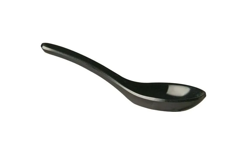 APS Łyżka do podawania z melaminy/fingerfood Hong Kong czarna Outlet
