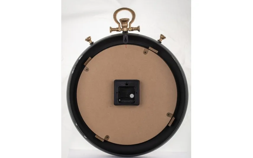 Art-Pol Zegar ścienny 42 cm Retro 135667 Marynarski czarny Discount