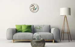 Art-Pol Zegar ścienny 34 cm z kolibrem 152777 Discount