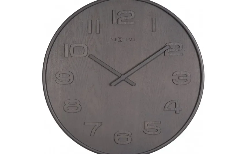 NexTime Zegar Wood Wood Big 3095 GS Outlet