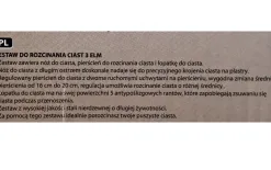 KingHoff Zestaw 3 akcesoriów do wypieków New