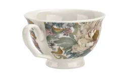Duo Zestaw 2 filiżanek 250 ml + spodki Peony White Hot