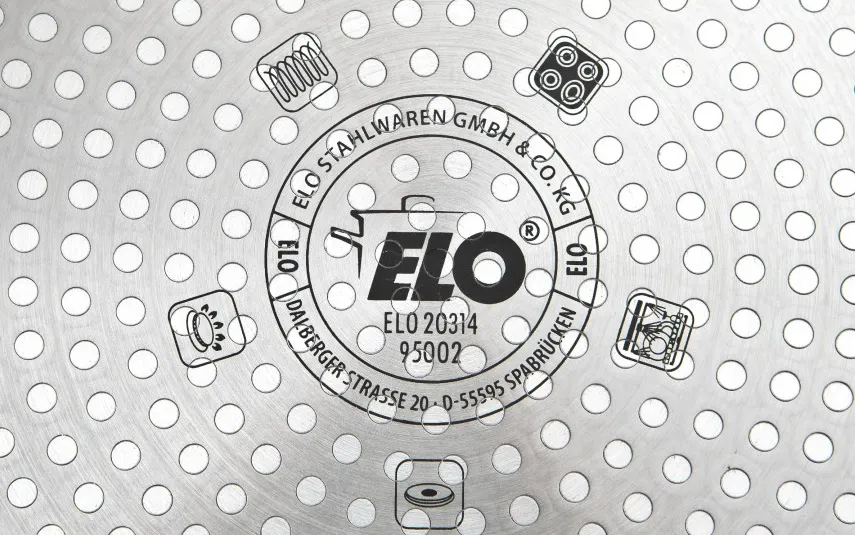 ELO Zestaw 2 patelni na indukcję 20/28 cm Granit Passion no. 20314 Hot