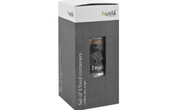 Husla Zestaw 3 pojemników white Clearance