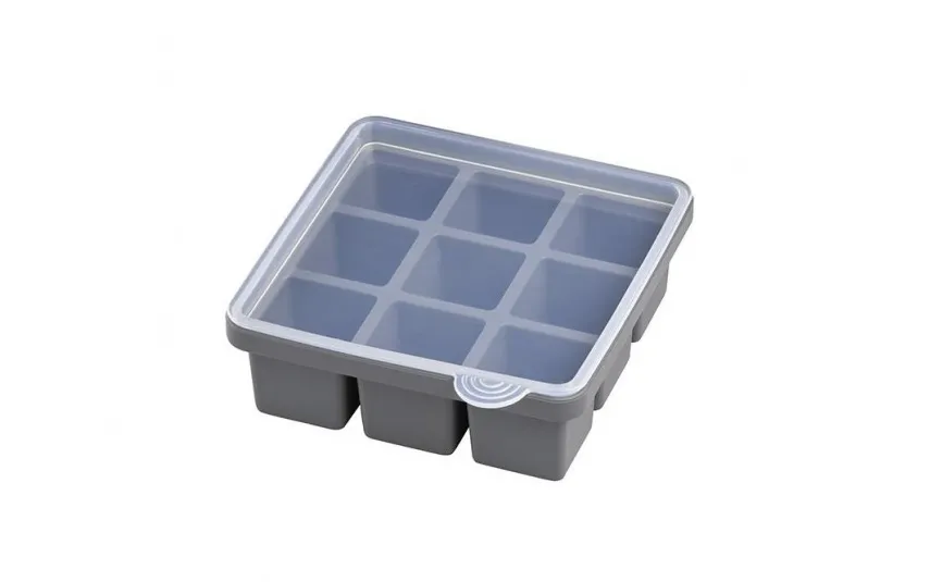 APS Zestaw 2 Pojemników na kostki lodu 15,5x15,5 cm z pokrywką Outlet