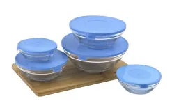 Galicja Zestaw 5 salaterek z pokrywką Inari Best