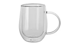 Vialli Design Zestaw 2 szklanek z podwójną ścianką 300 ml Amo Outlet