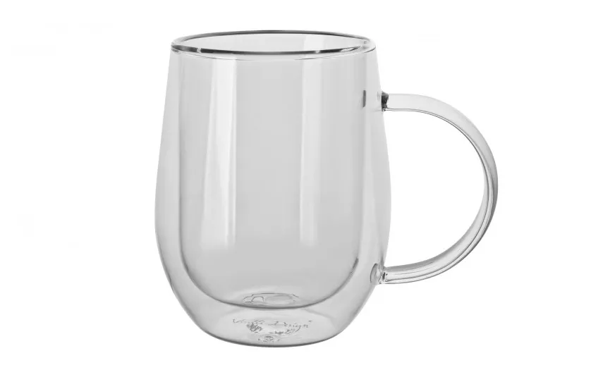 Vialli Design Zestaw 2 szklanek z podwójną ścianką 300 ml Amo Outlet