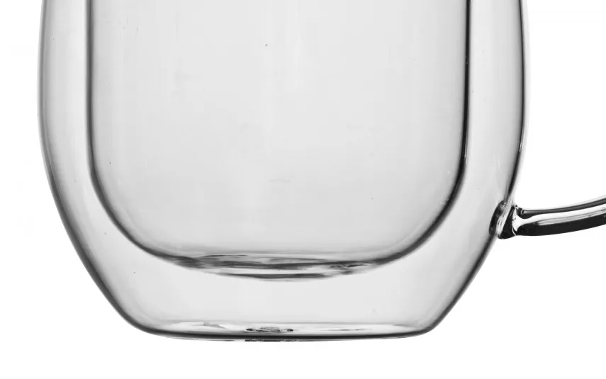 Vialli Design Zestaw 2 szklanek z podwójną ścianką 300 ml Amo Outlet