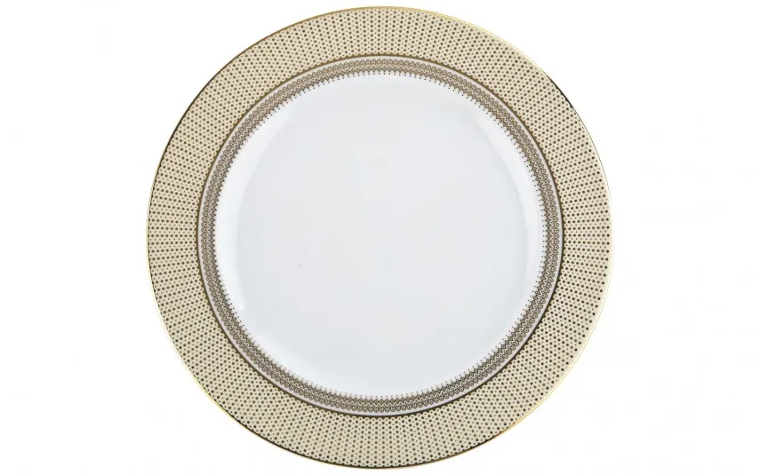 Cmielow Zestaw 6 talerzy deserowych 17 cm Amaro Gold Fashion