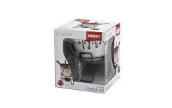 Banquet Zestaw do fondue czekoladowego + widelczyki Choco Dark Outlet