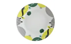 Lubiana Zestaw naczyń dla dzieci Domek misia zielony porcelanowy New