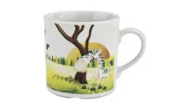 Lubiana Zestaw naczyń dla dzieci Hipopotam porcelanowy Fashion