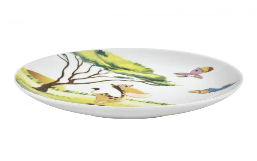 Lubiana Zestaw naczyń dla dzieci Hipopotam porcelanowy Fashion