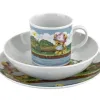 Lubiana Zestaw naczyń dla dzieci Miś dziewczynka porcelanowy Discount