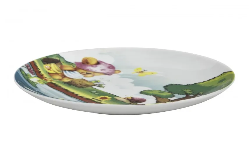 Lubiana Zestaw naczyń dla dzieci Miś dziewczynka porcelanowy Discount