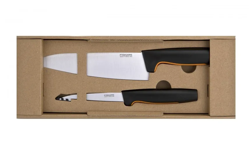Fiskars Zestaw noży szefa kuchni 2szt Clearance