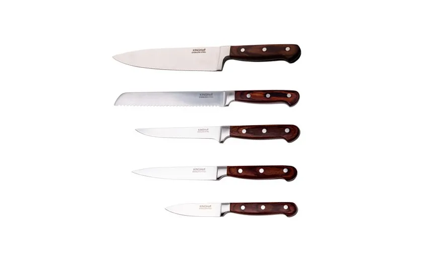 KingHoff Zestaw noży w bloku 6 el. KH-3463 Discount
