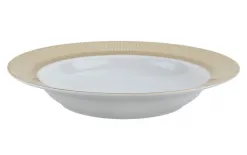 Cmielow Zestaw talerzy dla 6 osób 18 el. Amaro Gold Discount