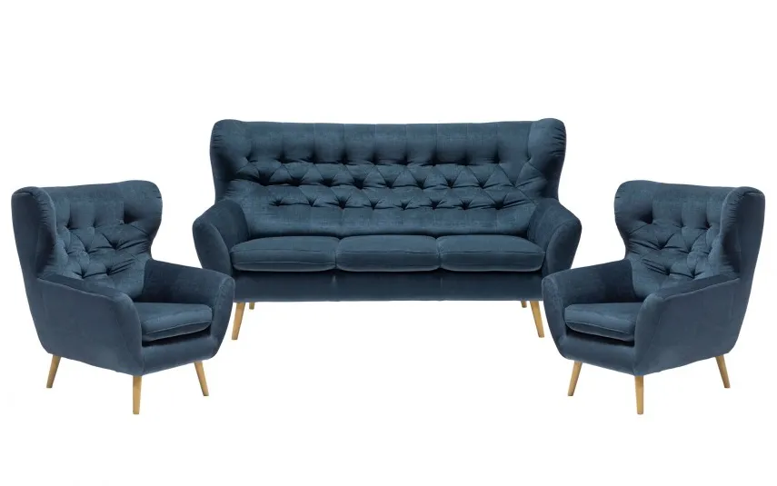 Gala Collezione Zestaw wypoczynkowy Voss (Fotel+sofa 2os+3os) Mystic 514 Best